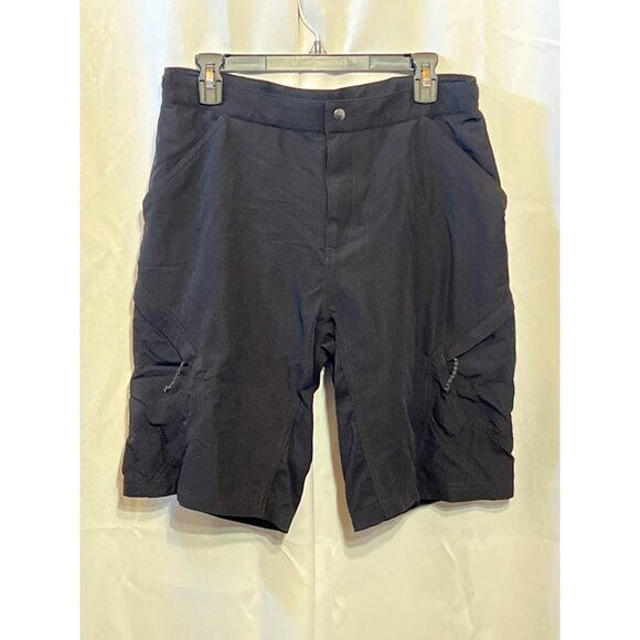 Novara Mens Black Cargo Cycling Shorts Size M With Multiple Pockets & Adjustable - Picture 1 of 12